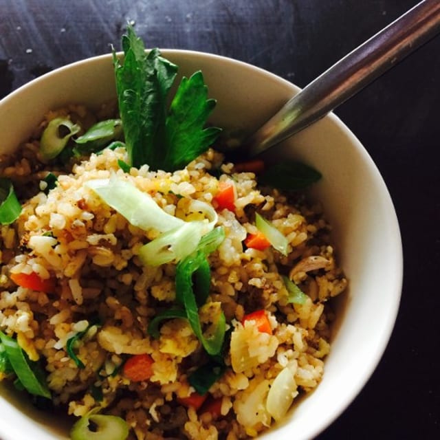 38.Basil Fried Rice - HOT.