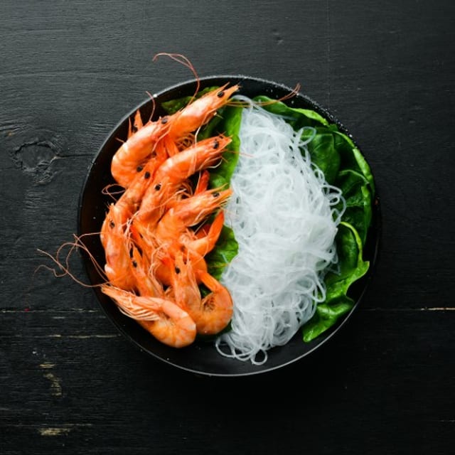 10. Yum Woon Sen Shrimp Salad.