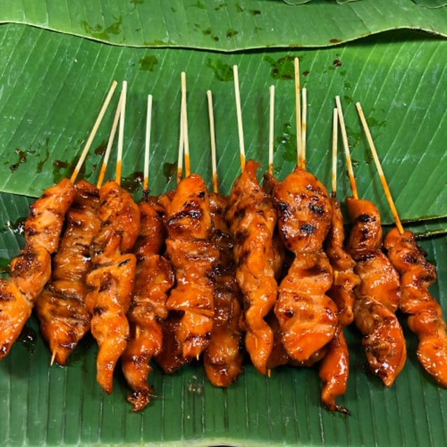 5. Sa-te Chicken Skewers.