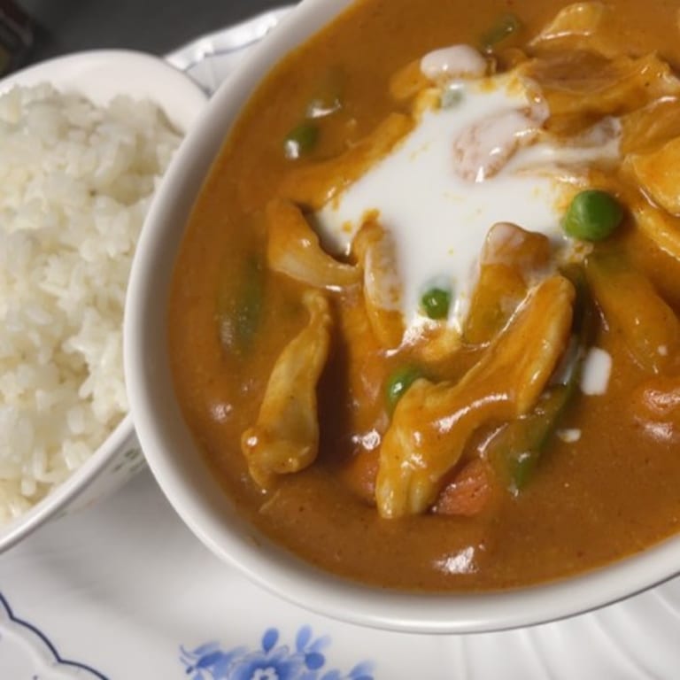 Delicious Panang Curry at Our Thai Restaurant