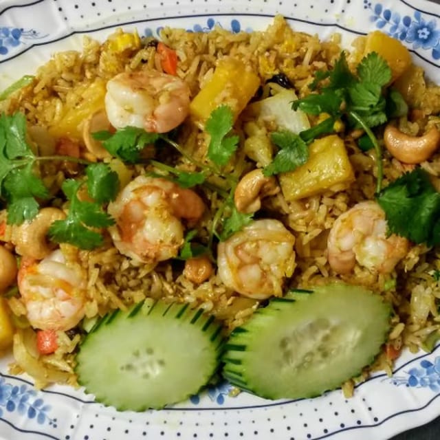 40. Pineapple Fried Rice.