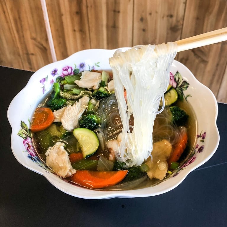 Warm Soups and Noodles